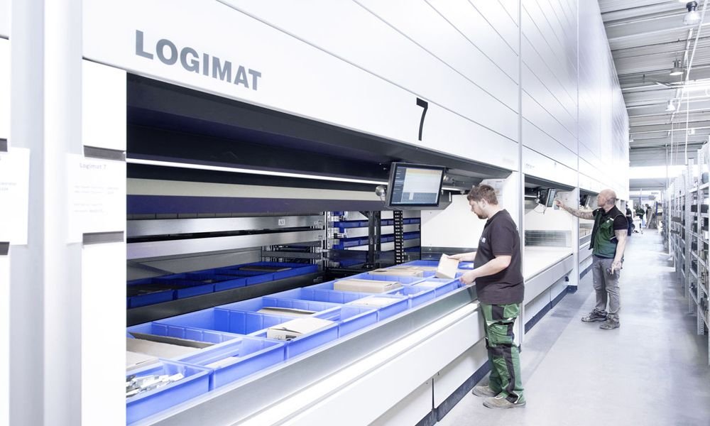 The LOGIMAT® Vertical Lift Module (VLM): two solutions in one